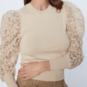 Puff sleeve top